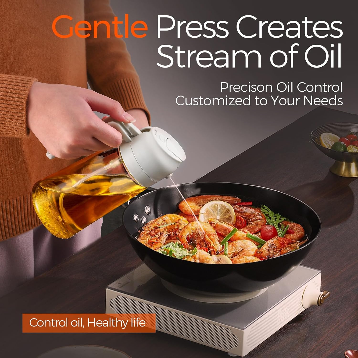 OIL BOTTLE SPRAY (AVAILABLE IN WHITE)
