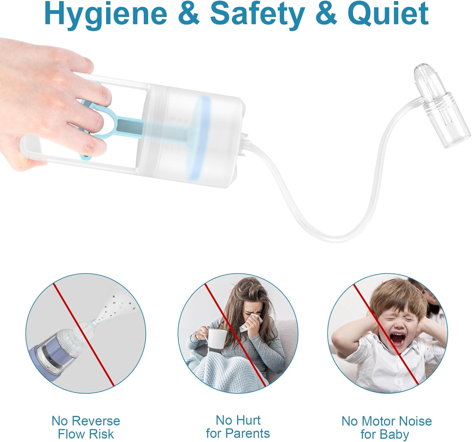 Hand-Pull Nasal Aspirator