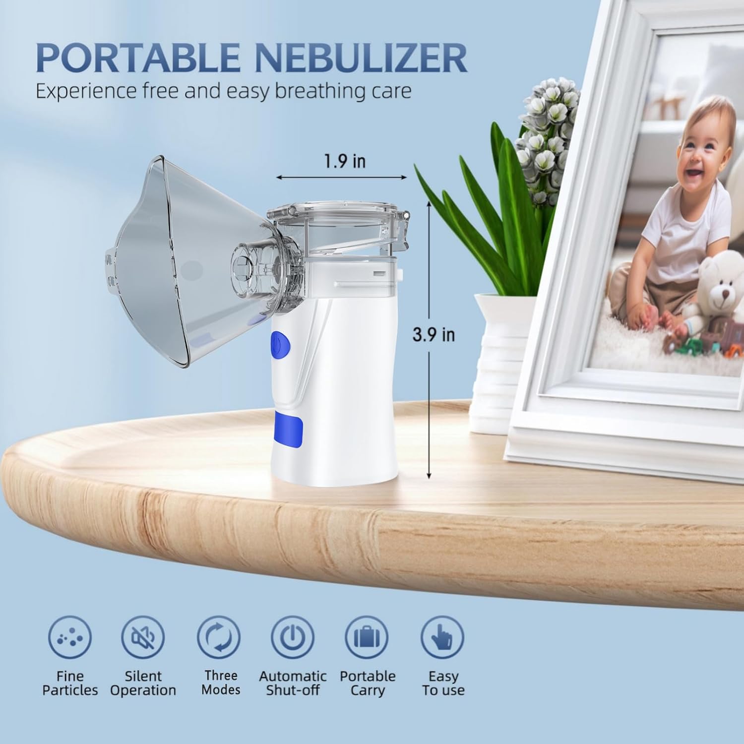Kiddie™ Portable Nebulizer