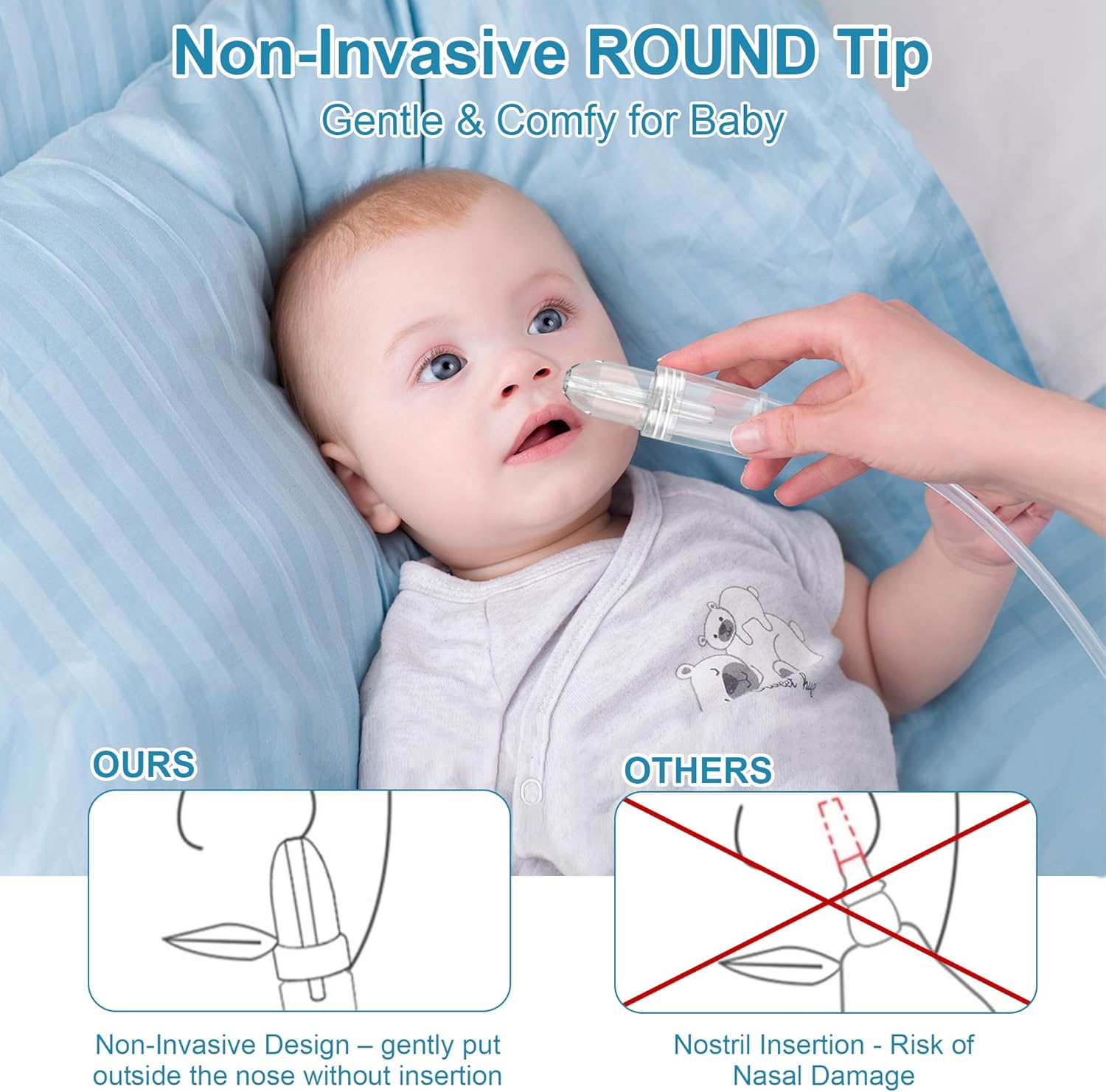 Hand-Pull Nasal Aspirator