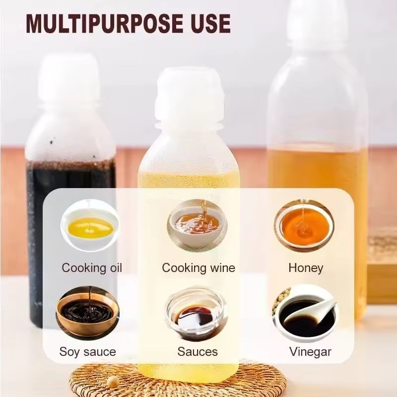 Nipiin™ 5pcs. Leak-Proof Plastic Oil Dispenser Bottle (300ml)