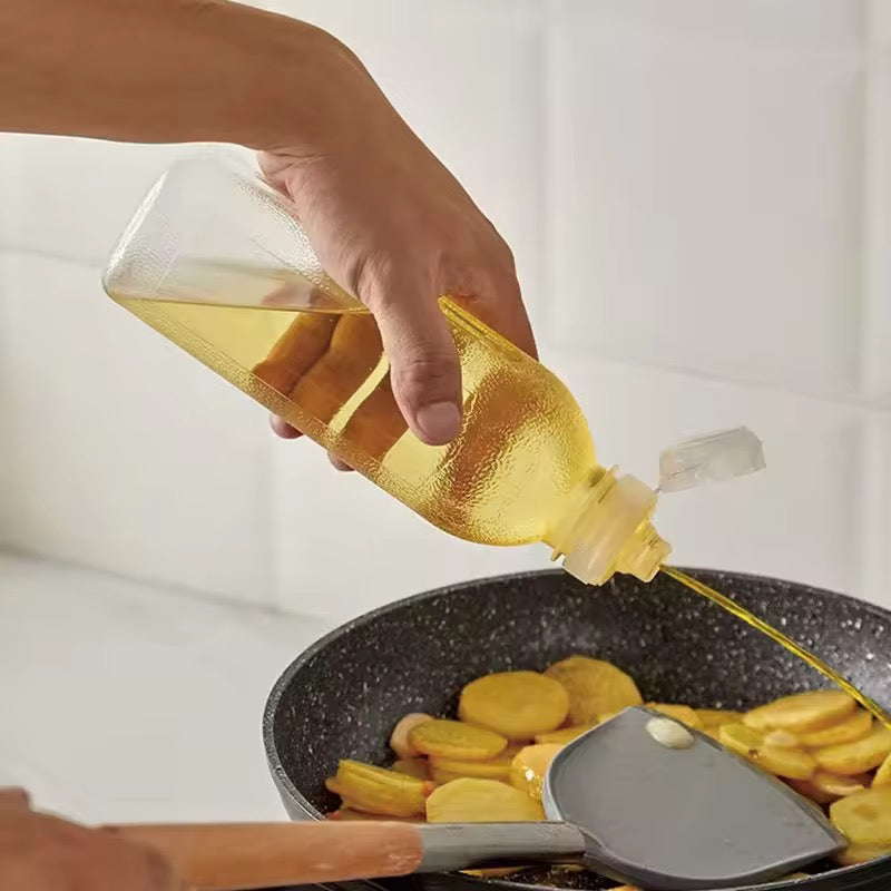 Nipiin™ 5pcs. Leak-Proof Plastic Oil Dispenser Bottle (300ml)